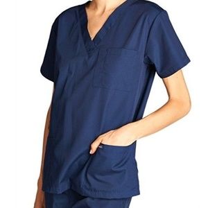 Medical Uniform Women and Man Scrubs Set Medical S